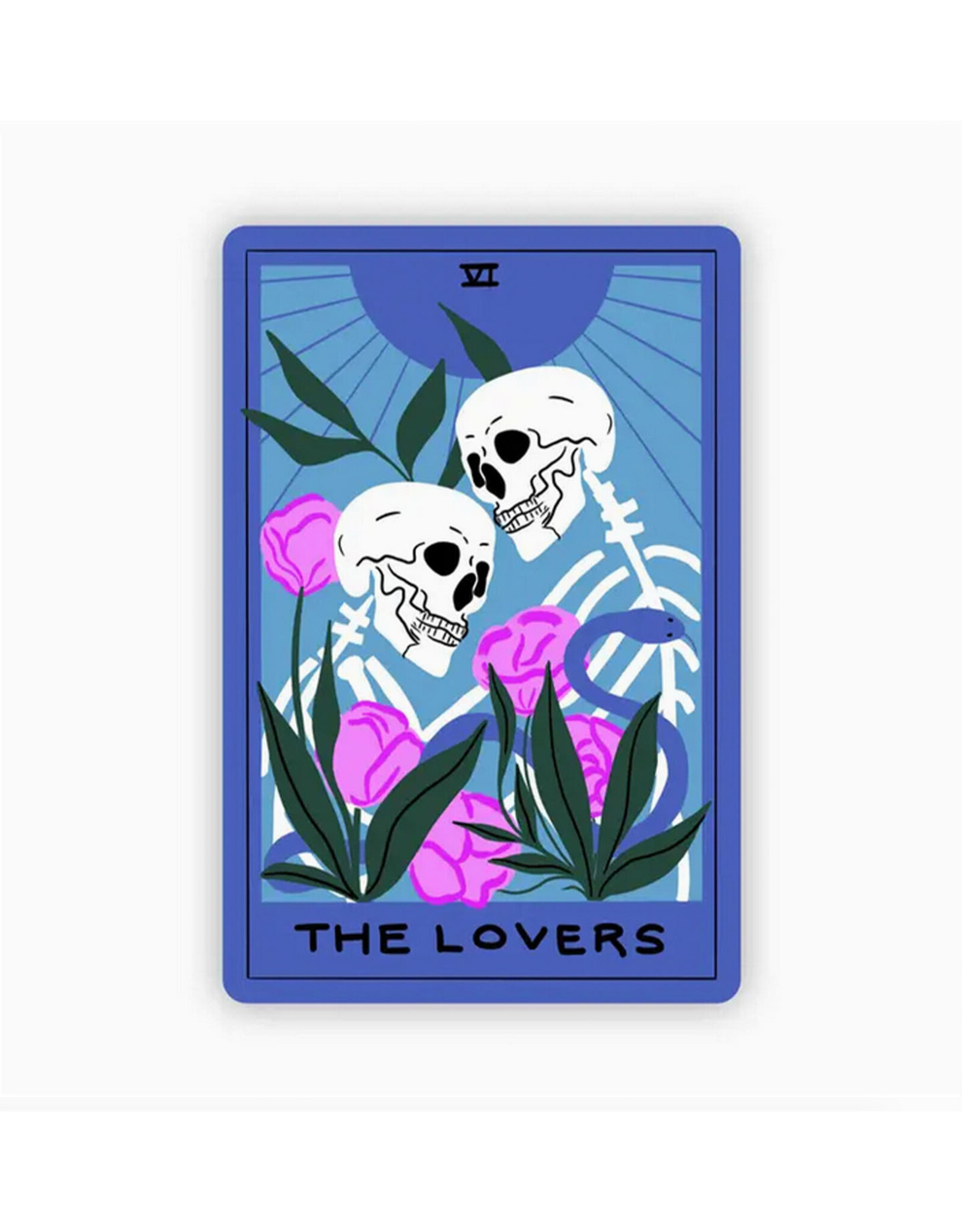 Tarot Sticker - the Lovers