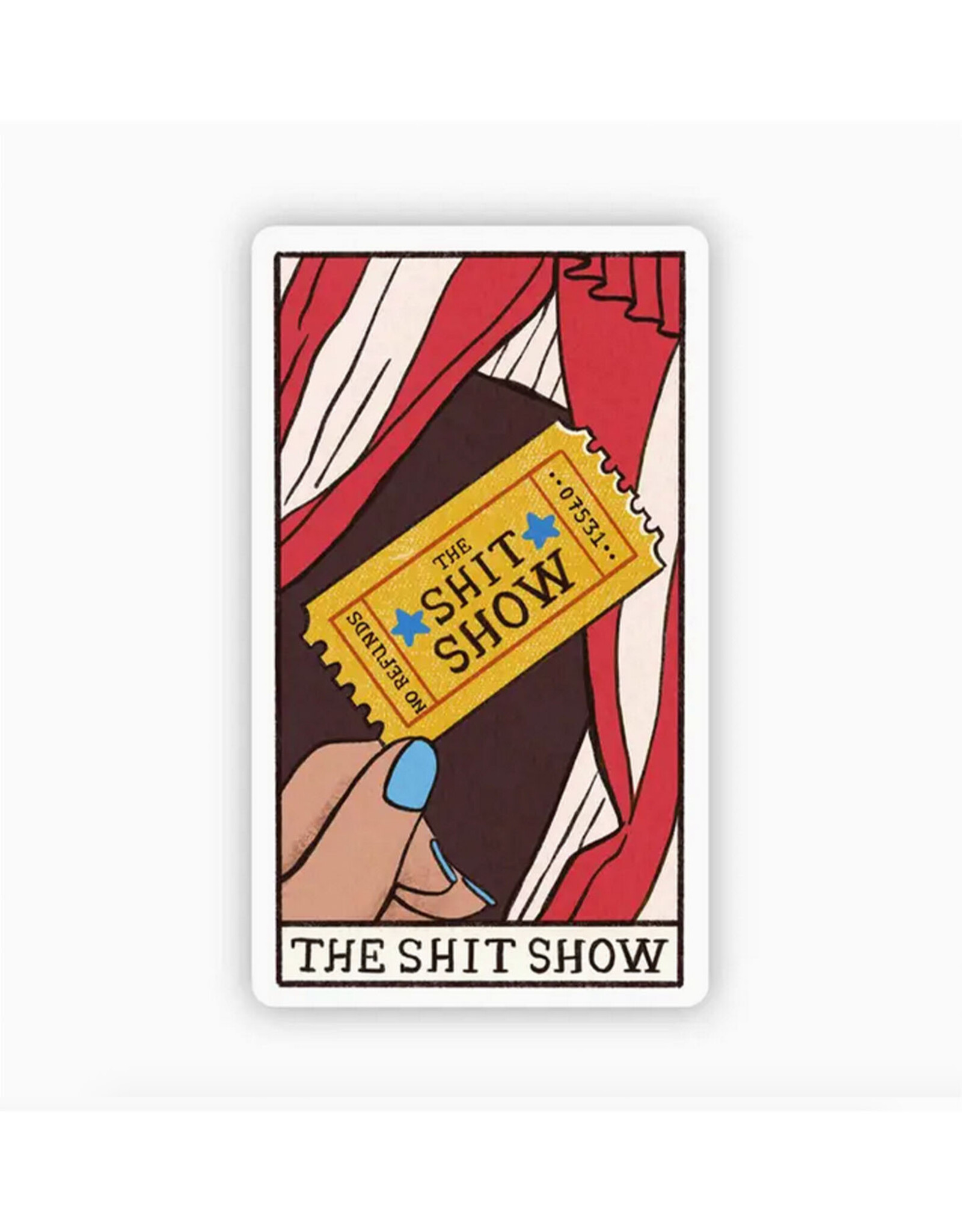 Tarot Sticker - the Shit Show