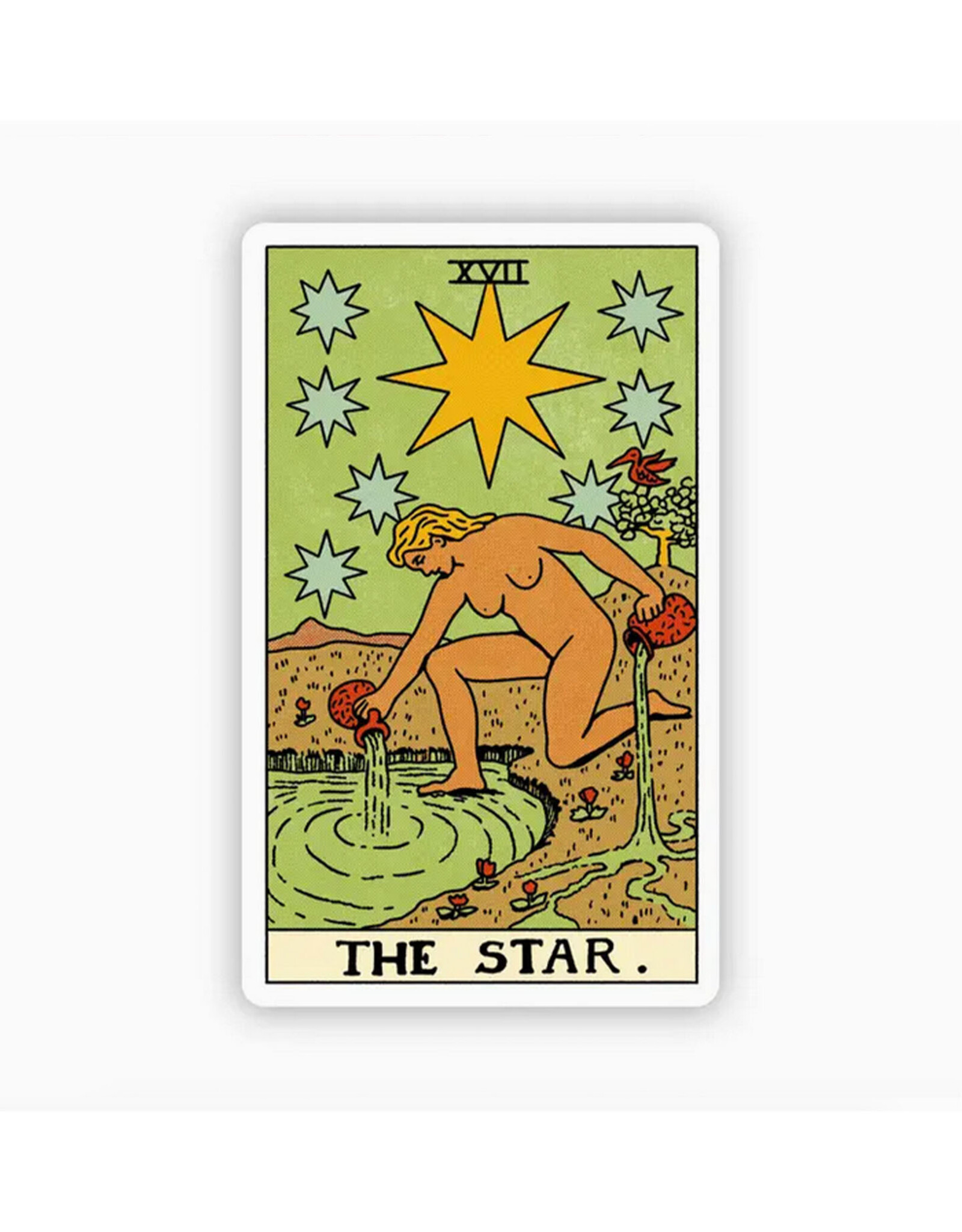 Tarot Sticker - the Star