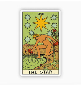 Tarot Sticker - the Star