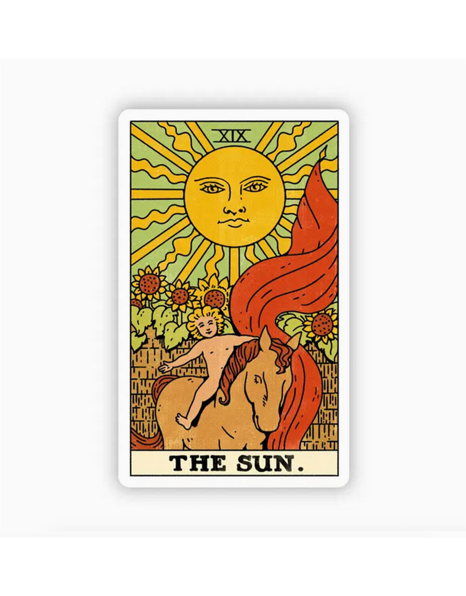Tarot Sticker - the Sun