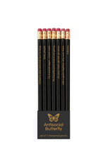 Antisocial Butterfly Pencils