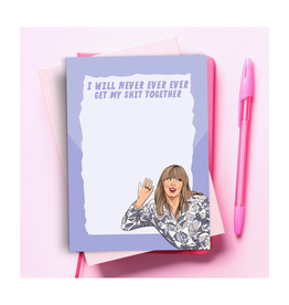 Never Ever Ever Taylor Swift Notepad