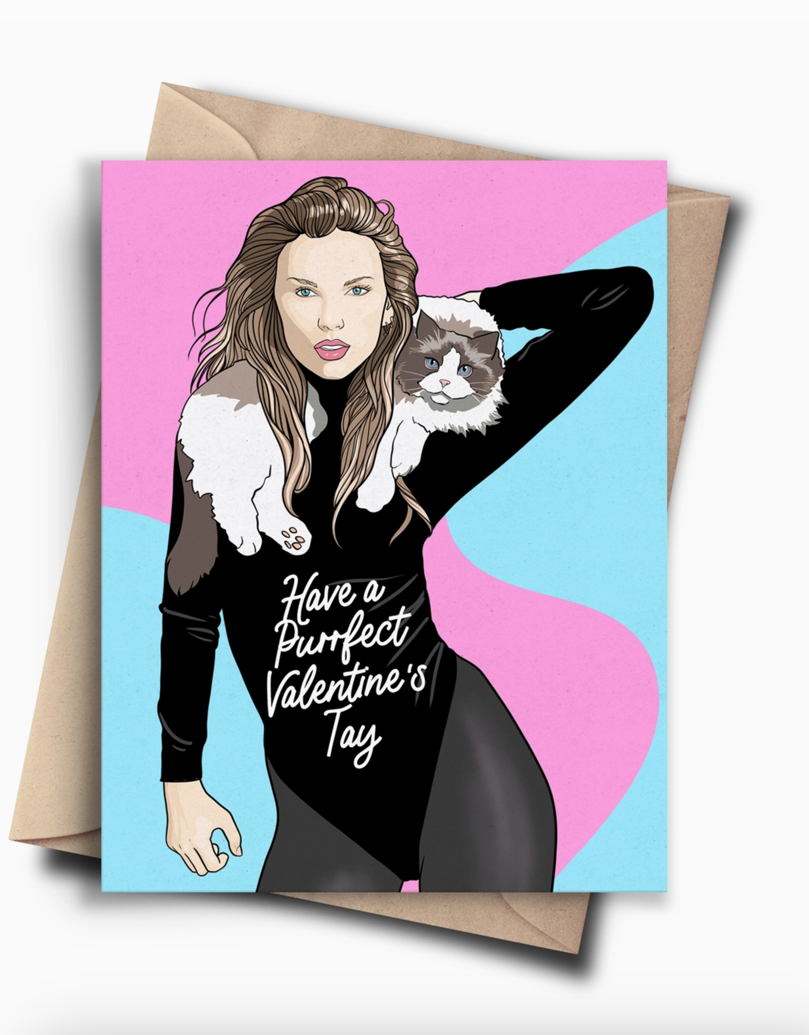 Have a Purrfect Valentine's Tay Greeting Card