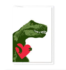 Trex Heart Mini Card