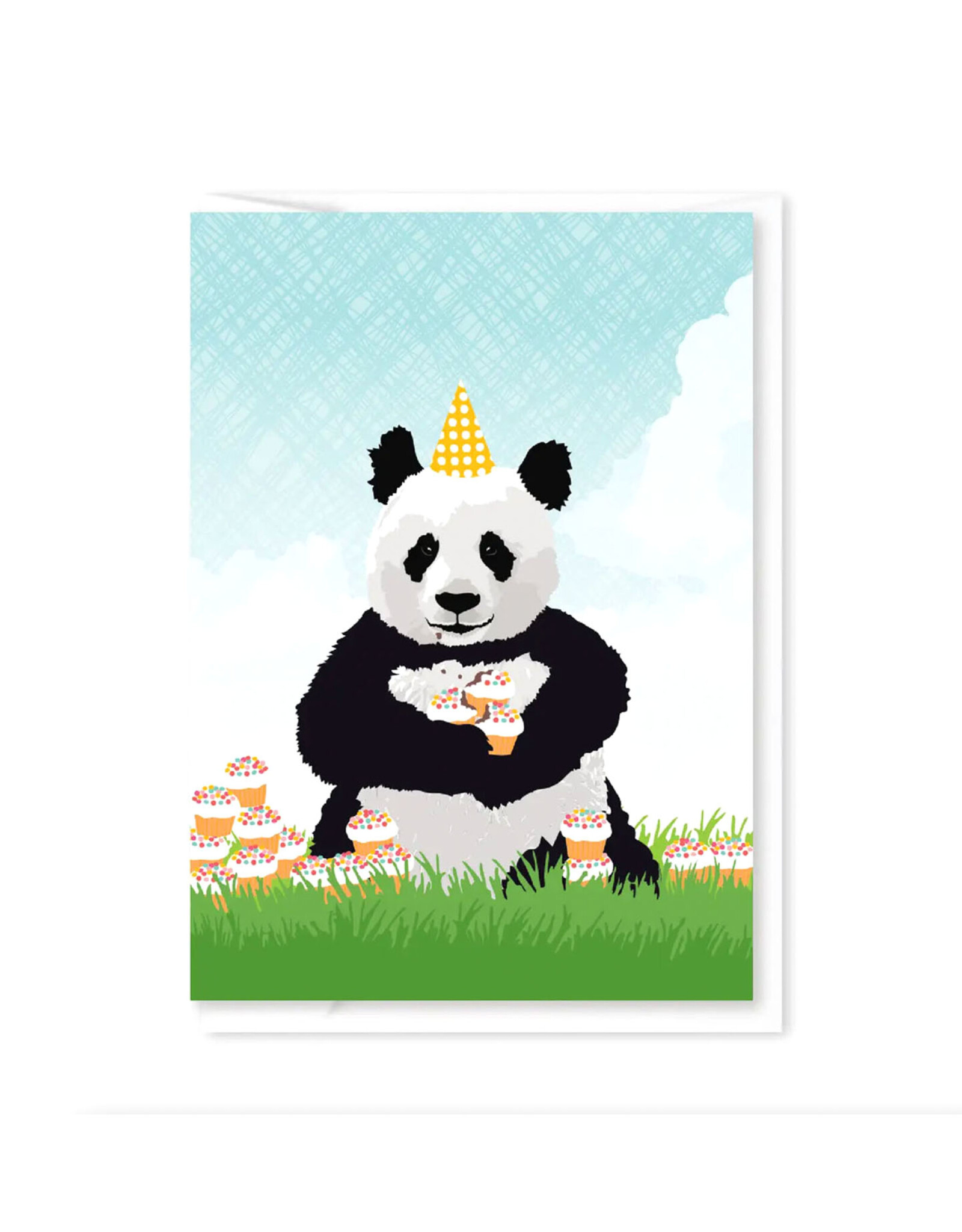 Panda Cupcakes Mini Card