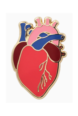 Anatomical Heart Enamel Pin Anatomical Heart Enamel Pin