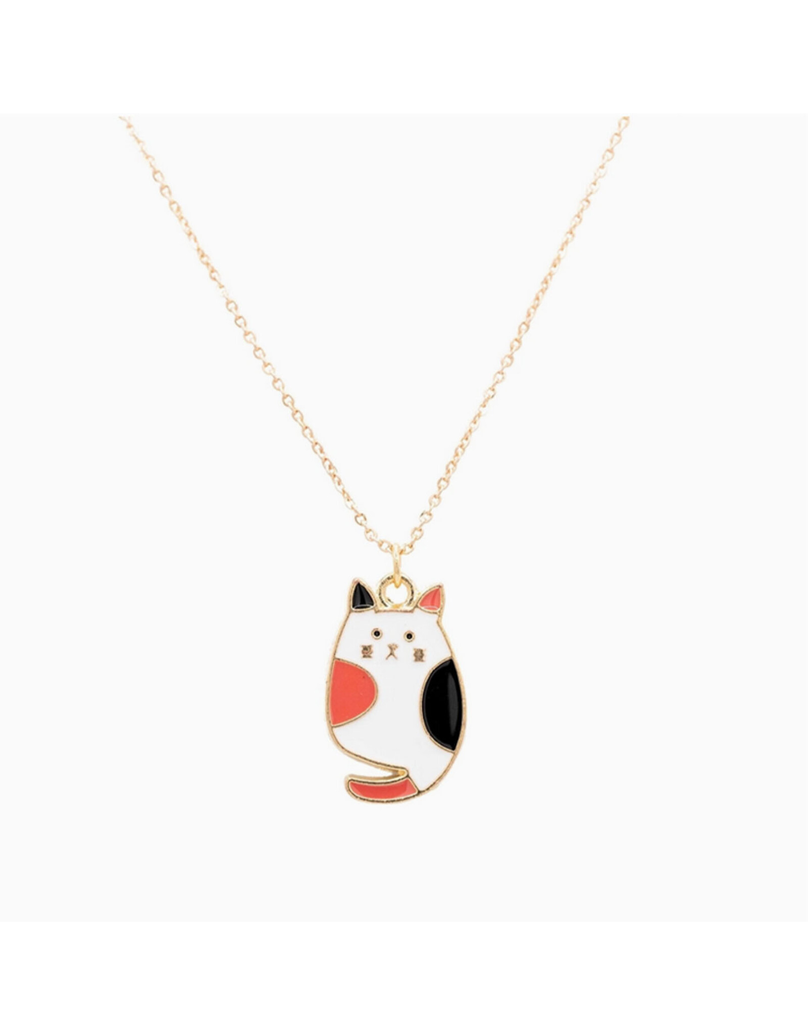 Calico Cat Necklace - Children's