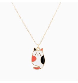 Calico Cat Necklace - Children's