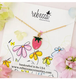 Strawberry Necklace - Children's