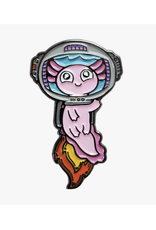 Astronaut Axolotl Enamel Pin