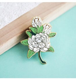 Jasmine Enamel Pin
