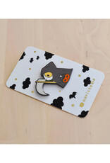 Bubu Grim Reaper Halloween Enamel Pin