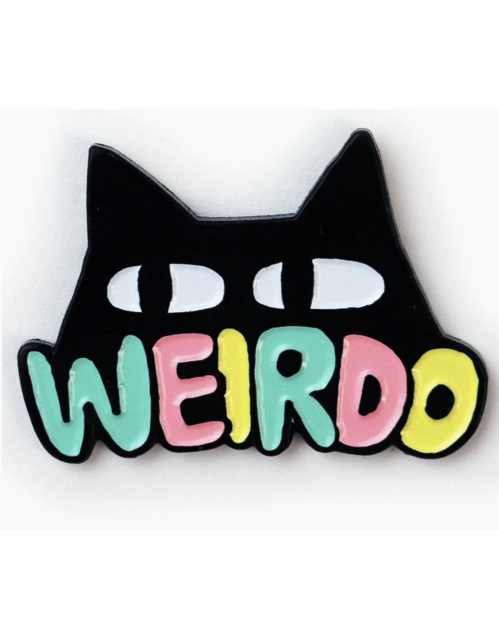 Weirdo Cat Pin