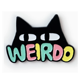 Weirdo Cat Pin