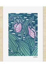 Lady Slippers Greeting Card