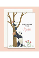 Always There Panda Mom Greeting Card