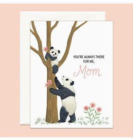 Always There Panda Mom Greeting Card