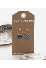 Playa Stud Earrings - Abalone