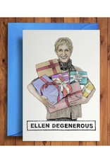 Ellen Degenerous Greeting Card
