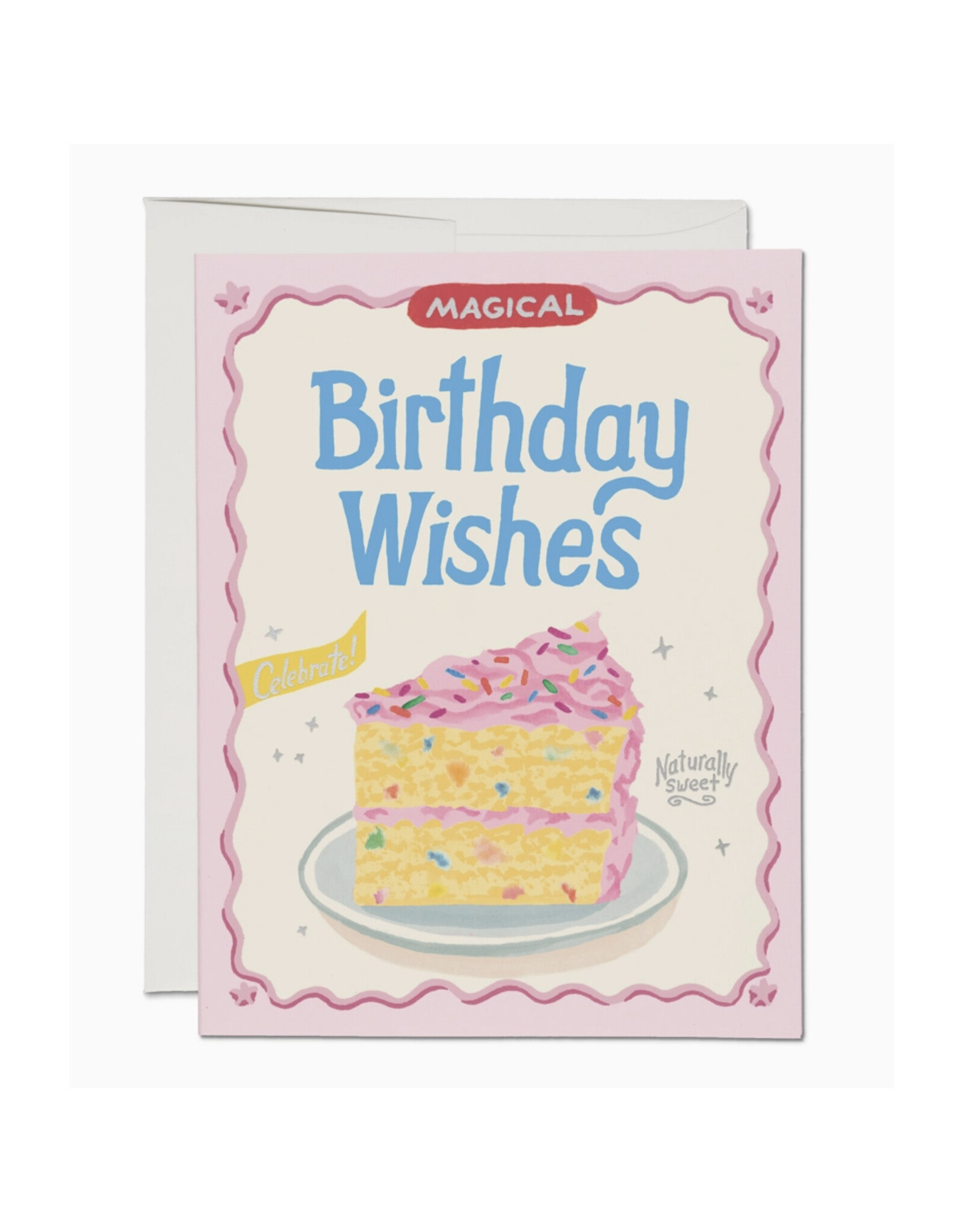 Cake Mix Birthday Greeting Card