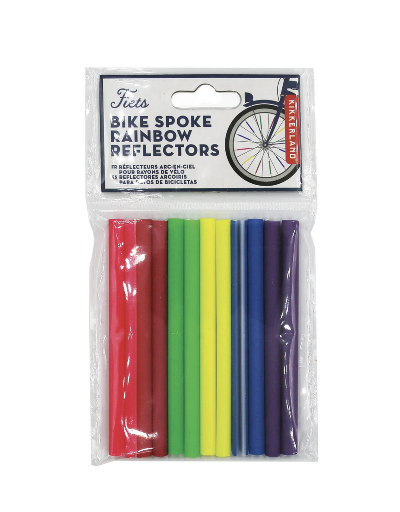 Rainbow Bike Spoke Reflectors