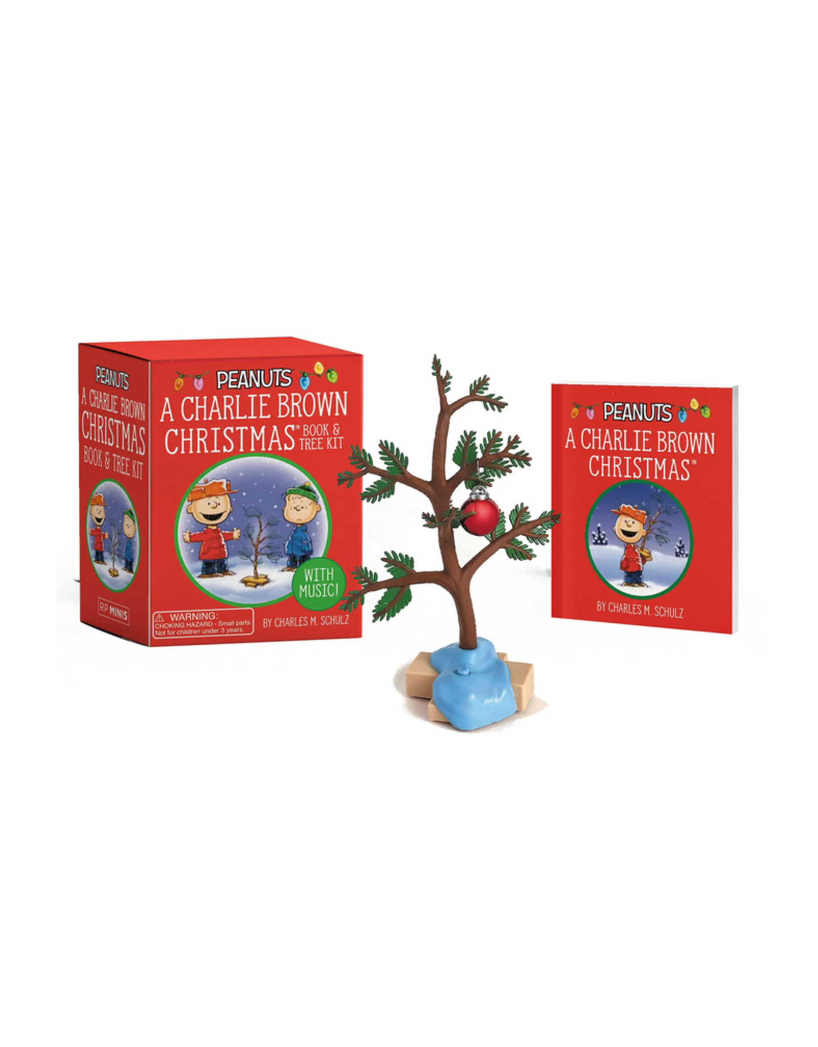 Charlie Brown Christmas Book & Tree Kit - Seconds Sale