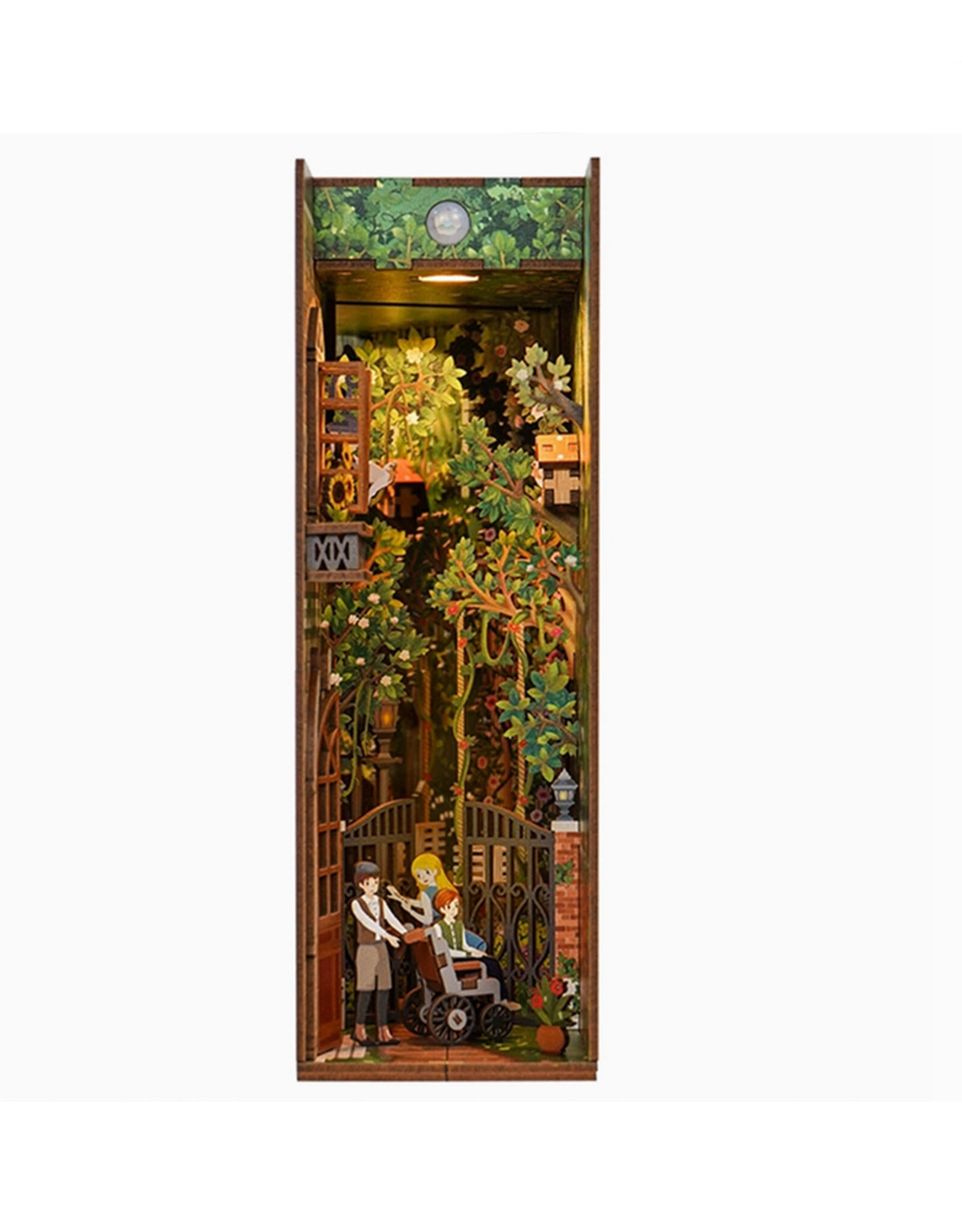 DIY Miniature House Book Nook Kit : Secret Garden