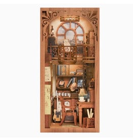 DIY Book Nook Kit: The Secret Rhythm with Dust Cover