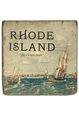 Postcard Coaster - Ships