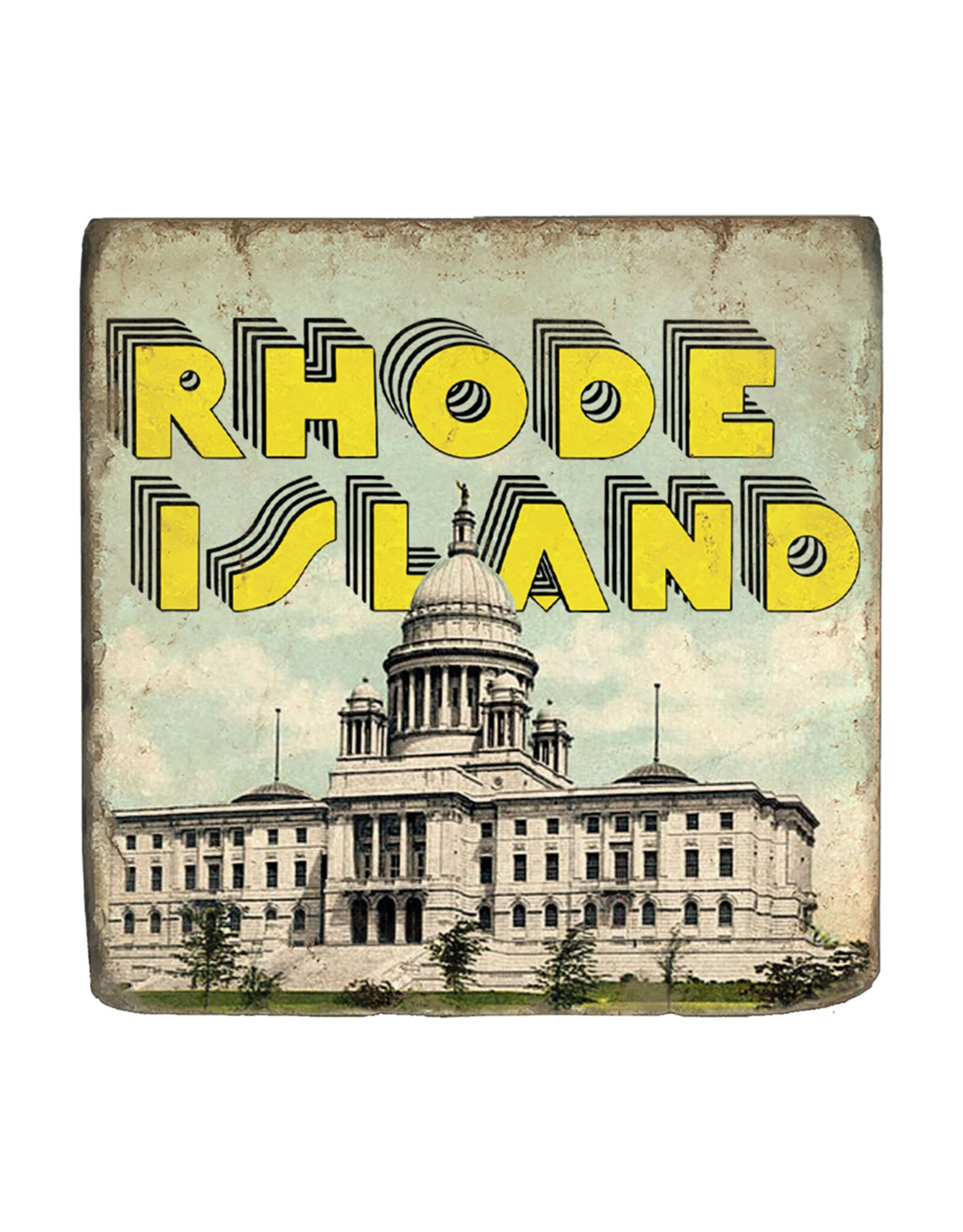 Postcard Coaster - State House