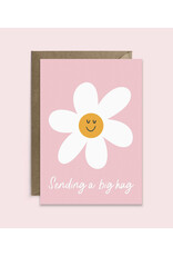 Sending a Big Hug Daisy Greeting Card