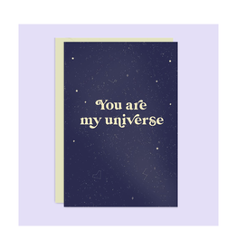 You Are My Universe Greeting Card