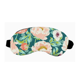 Eye Mask: Teal Floral