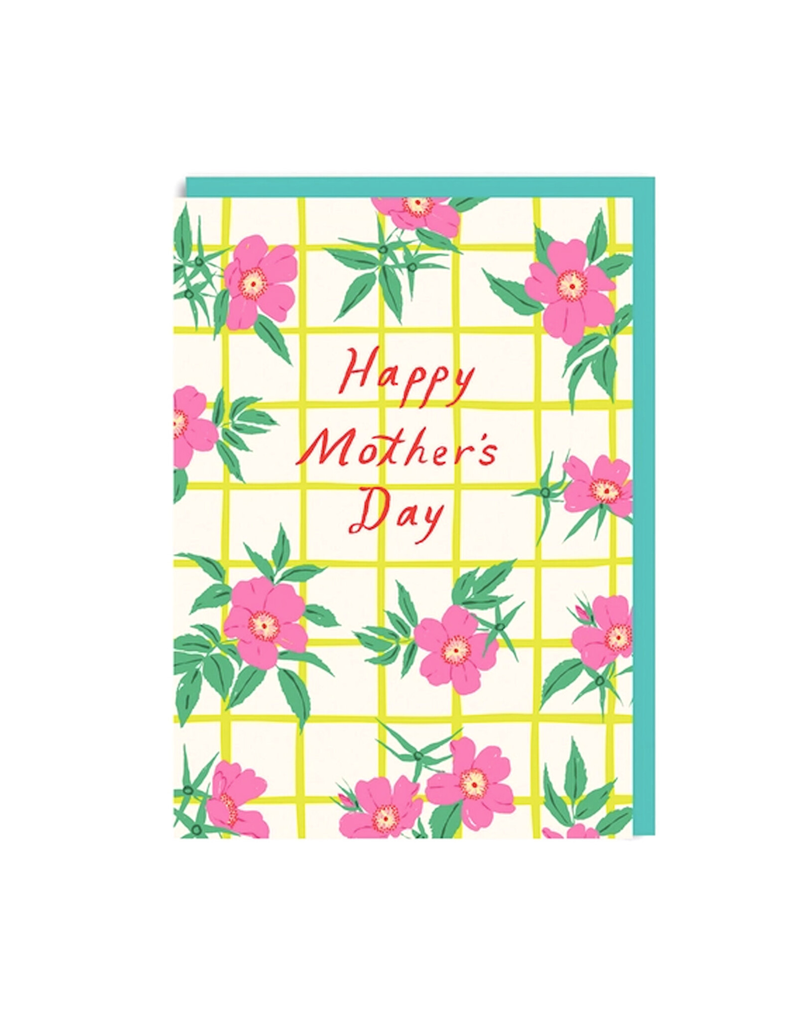 Flower Grid Happy Mother's Day Card