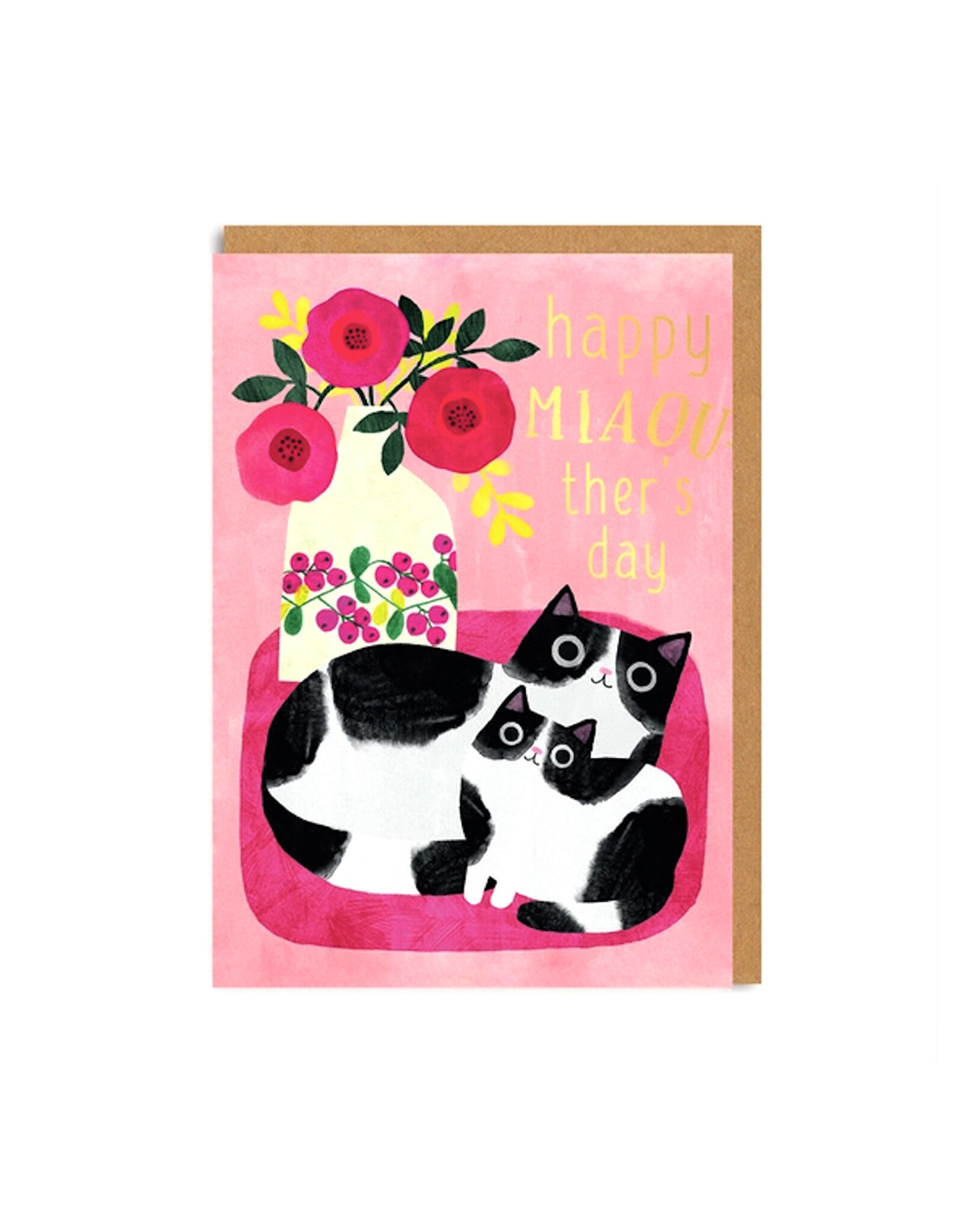 Happy Miaou-Ther's Day Cats Greeting Card
