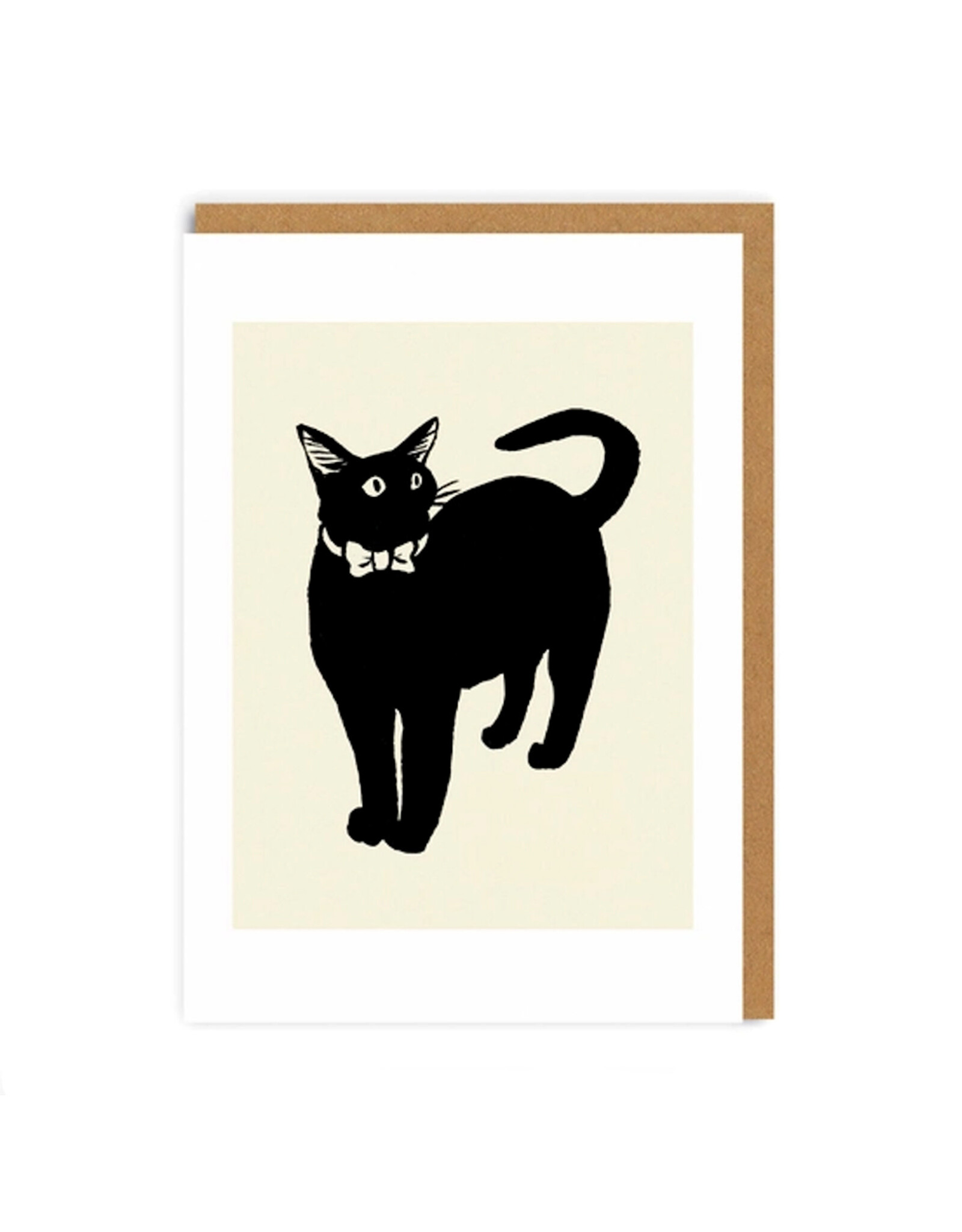Cat in Bow Tie Greeting Card