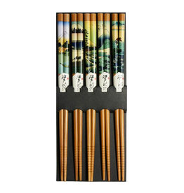 Ukiyo-E Chopsticks Set of 5