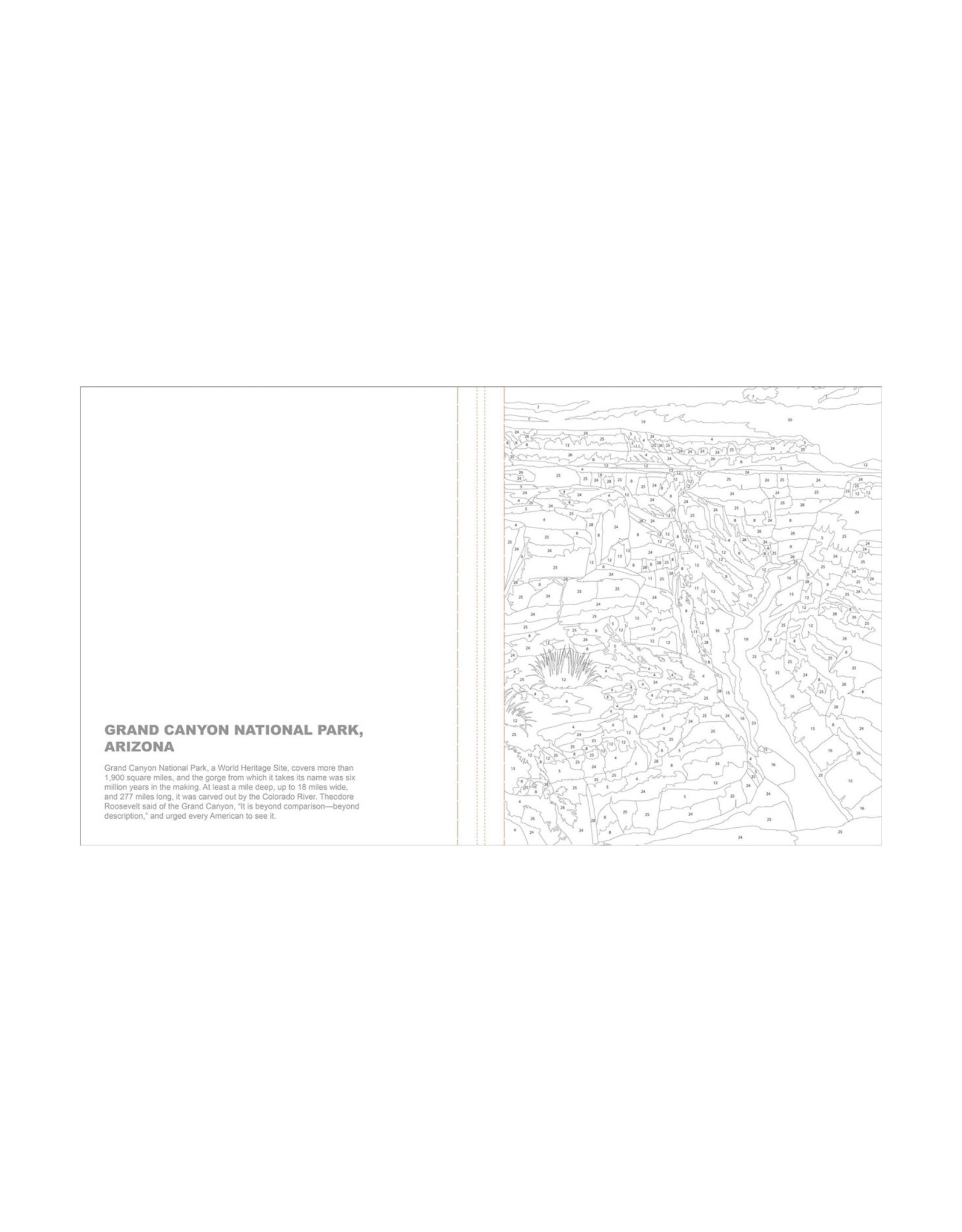 National Parks Color By Number - Home