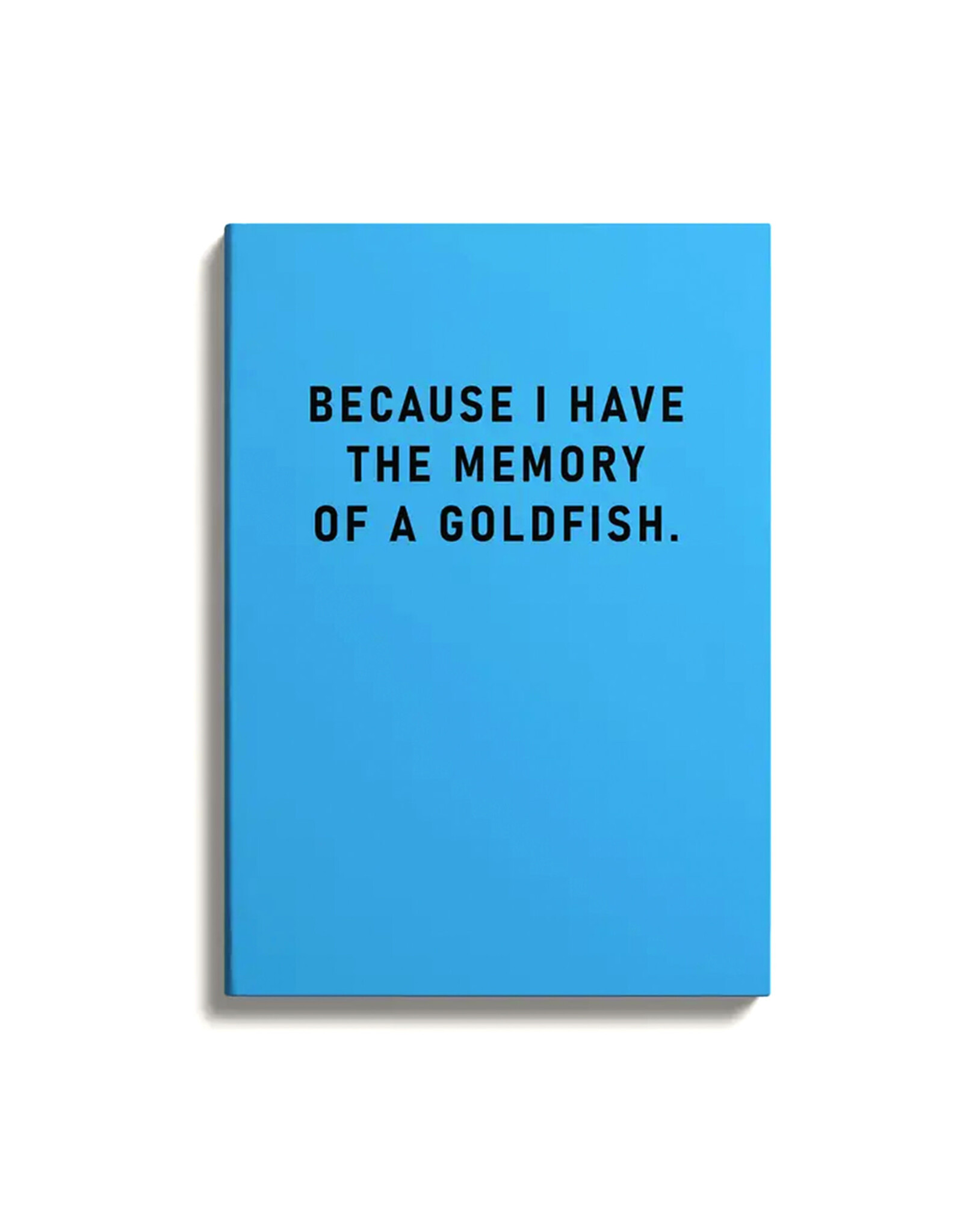 Memory of A Goldfish Perfectbound Notebook