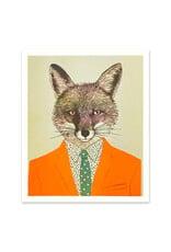 Dapper Fox Art Print