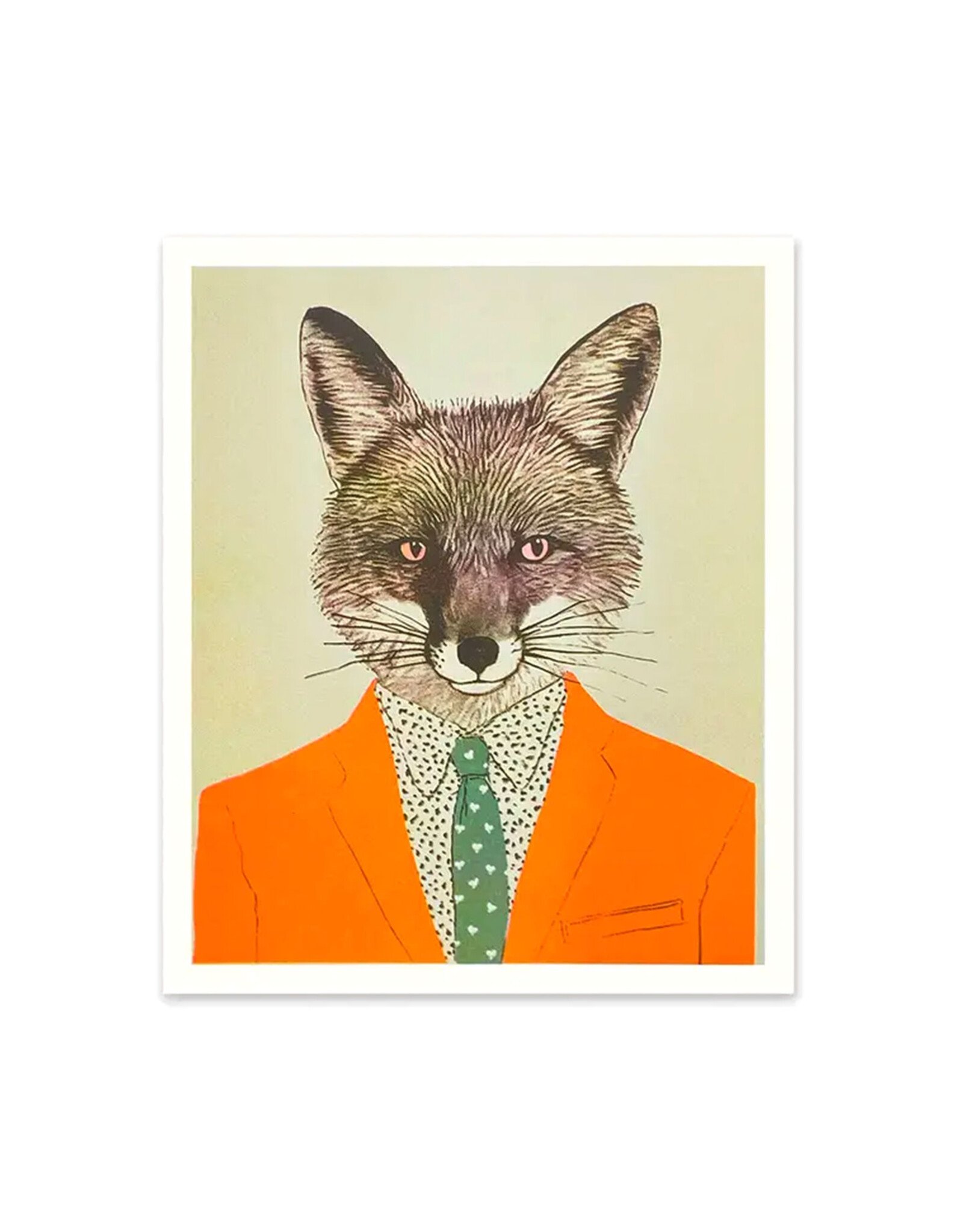 Dapper Fox Art Print