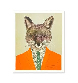 Dapper Fox Art Print