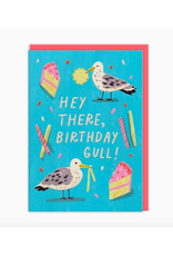 Hey There, Birthday Gull! Fries & Cake Greeting Card