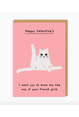 One of Your French Girls Valentine's Card