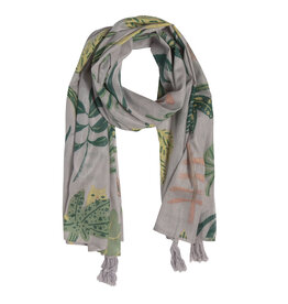 Haven Cotton Designer Scarf Gray