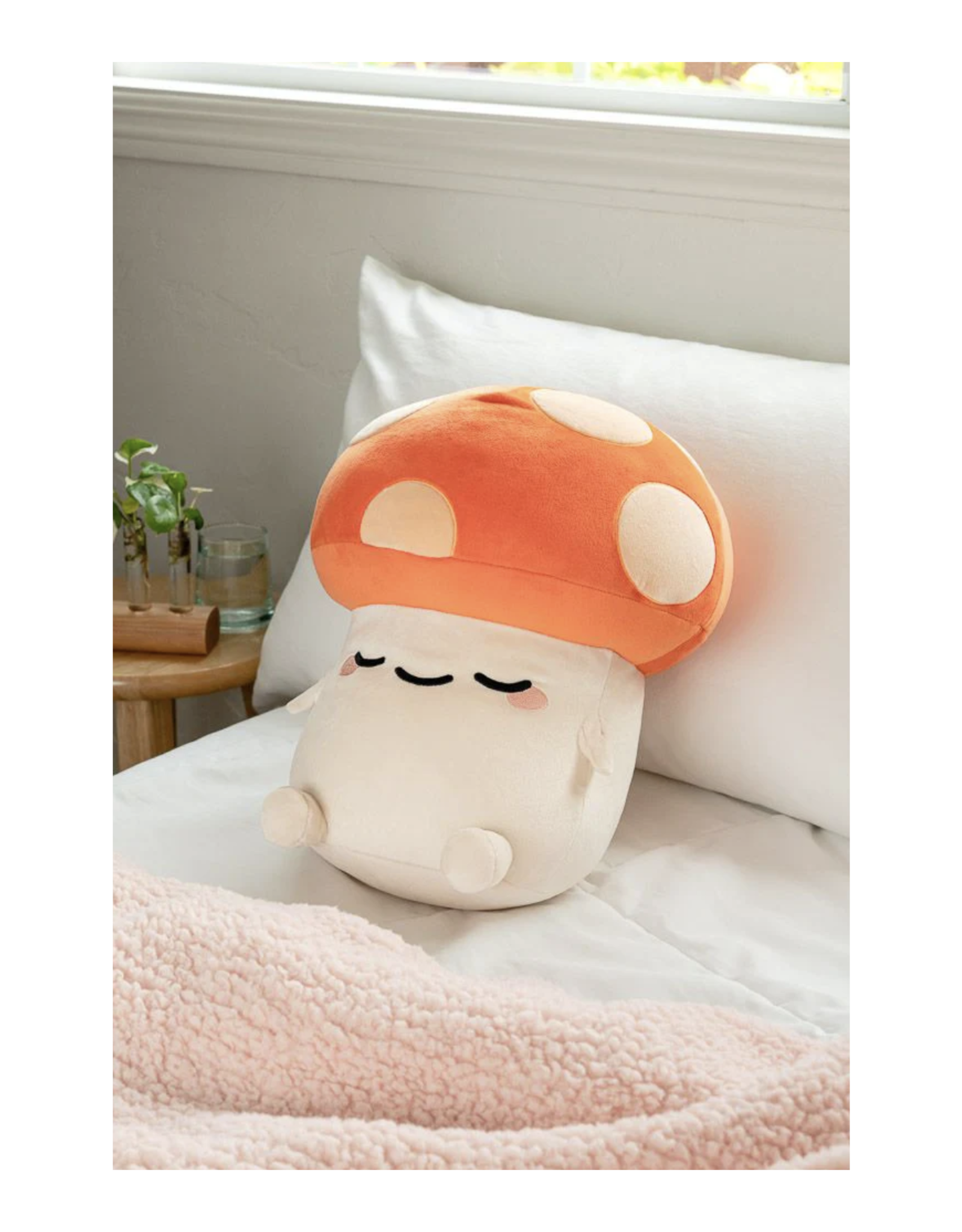 Kai the Orange Mushroom Plush - 6"