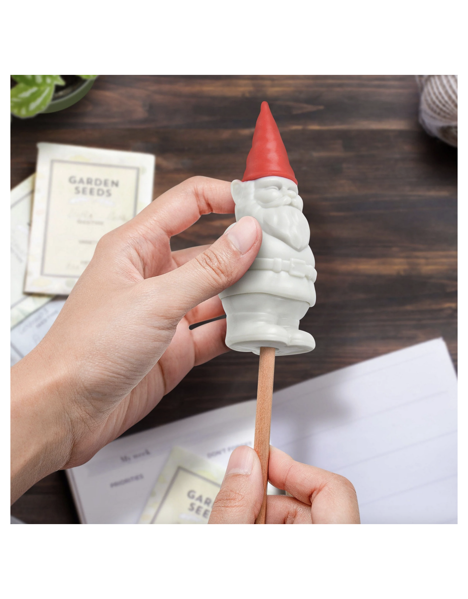 Gnome Pencil Sharpener & Eraser
