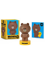 Line Friends Brown Bear Bobblehead