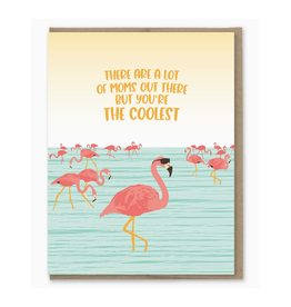 Cool Mom Flamingo Mother's Day Card